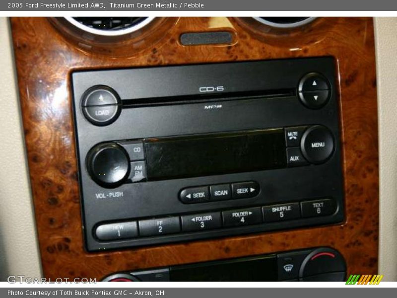 Controls of 2005 Freestyle Limited AWD