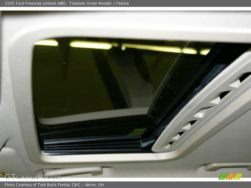 Titanium Green Metallic / Pebble 2005 Ford Freestyle Limited AWD
