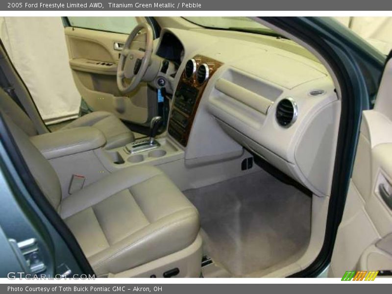 Titanium Green Metallic / Pebble 2005 Ford Freestyle Limited AWD