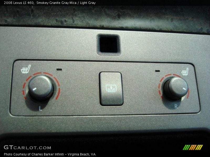 Controls of 2008 LS 460