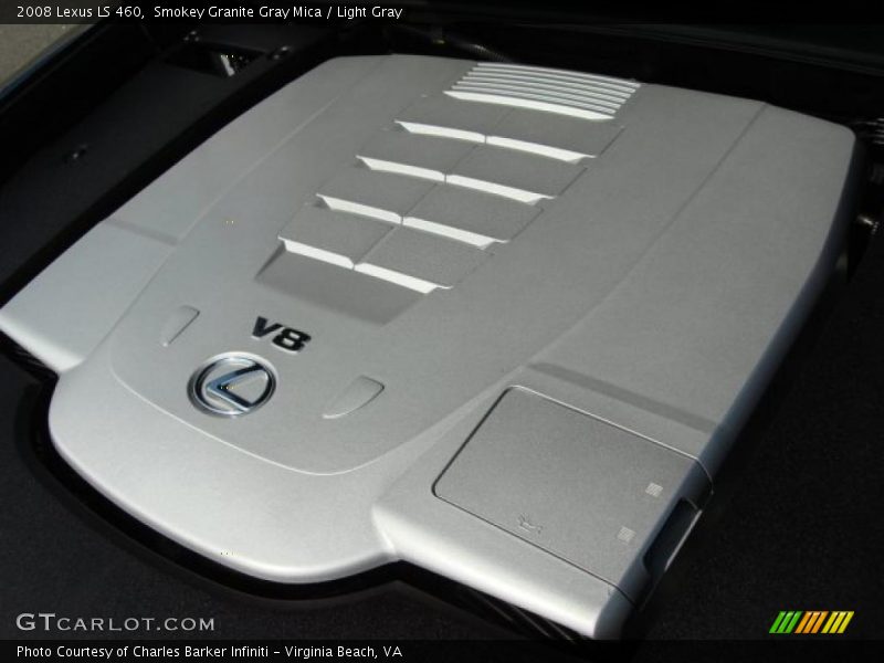  2008 LS 460 Engine - 4.6 Liter DOHC 32-Valve VVT-iE V8