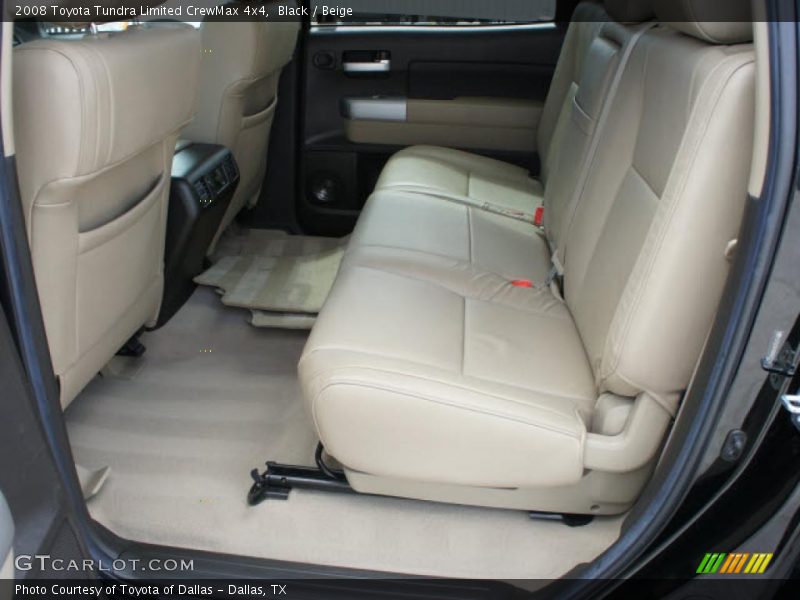  2008 Tundra Limited CrewMax 4x4 Beige Interior