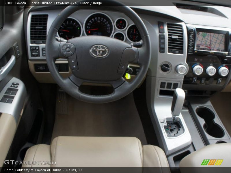 Dashboard of 2008 Tundra Limited CrewMax 4x4