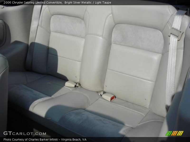  2006 Sebring Limited Convertible Light Taupe Interior