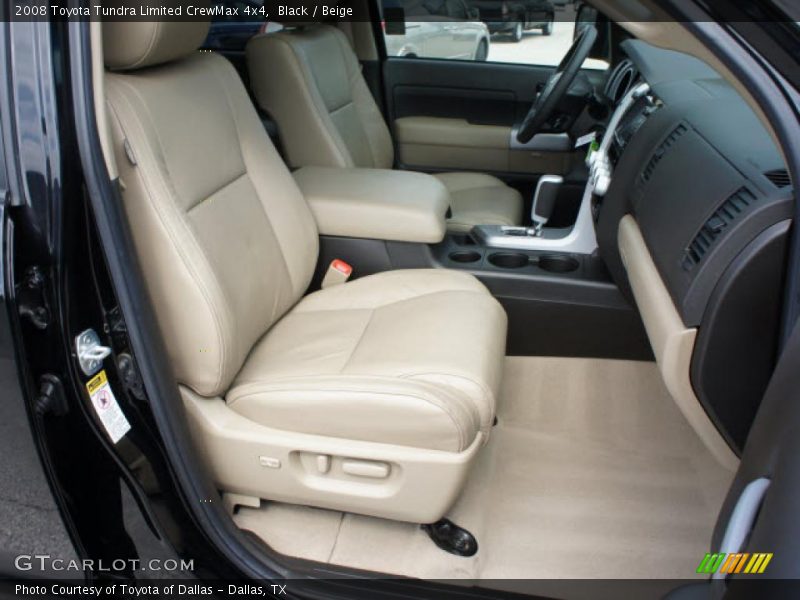  2008 Tundra Limited CrewMax 4x4 Beige Interior