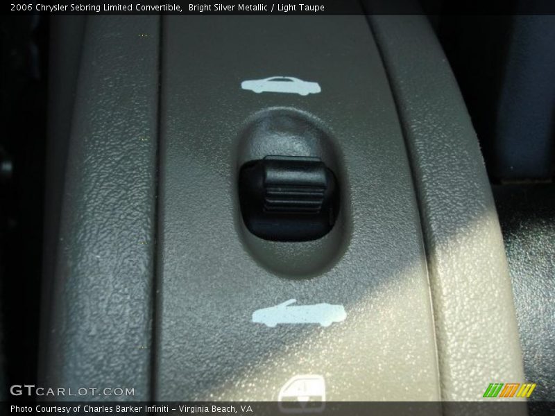 Bright Silver Metallic / Light Taupe 2006 Chrysler Sebring Limited Convertible