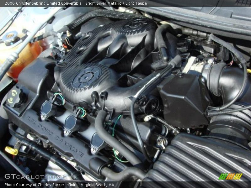  2006 Sebring Limited Convertible Engine - 2.7 Liter DOHC 24-Valve V6