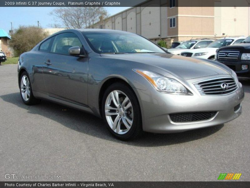 Front 3/4 View of 2009 G 37 Journey Coupe
