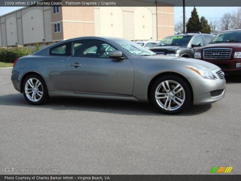 Platinum Graphite / Graphite 2009 Infiniti G 37 Journey Coupe