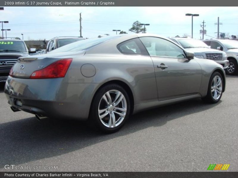 Platinum Graphite / Graphite 2009 Infiniti G 37 Journey Coupe
