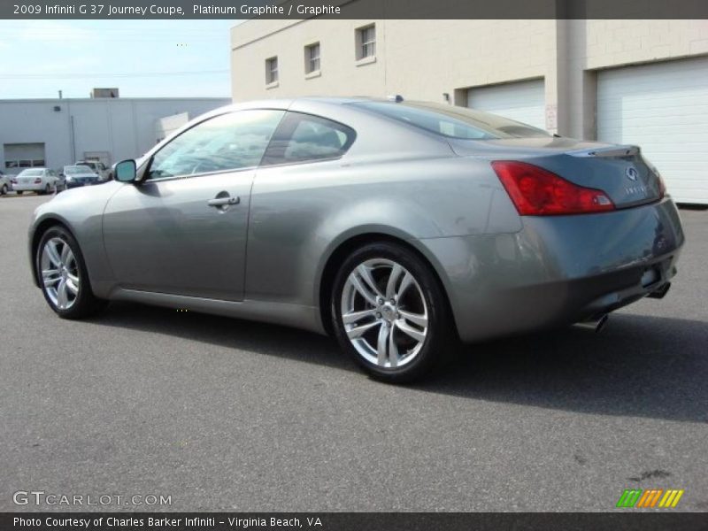  2009 G 37 Journey Coupe Platinum Graphite