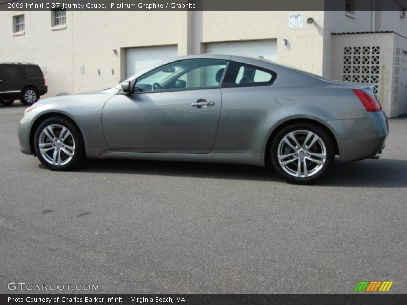 Platinum Graphite / Graphite 2009 Infiniti G 37 Journey Coupe