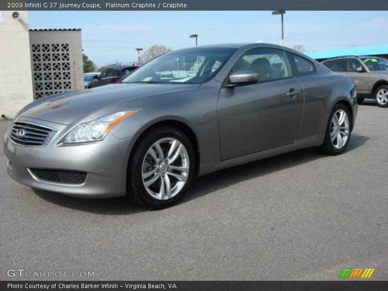 Front 3/4 View of 2009 G 37 Journey Coupe