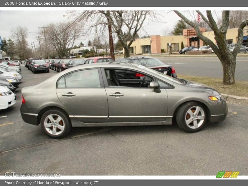  2008 Civic EX Sedan Galaxy Gray Metallic