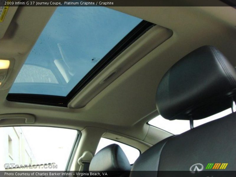 Platinum Graphite / Graphite 2009 Infiniti G 37 Journey Coupe