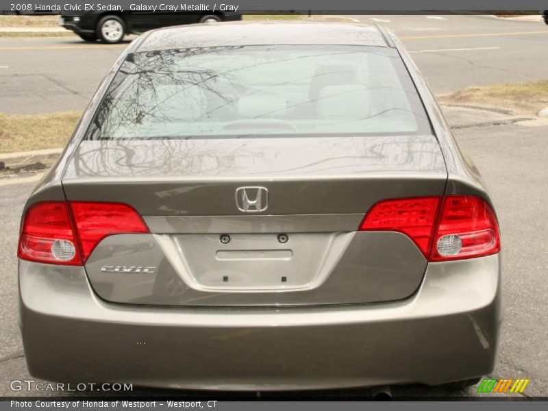 Galaxy Gray Metallic / Gray 2008 Honda Civic EX Sedan