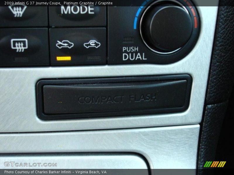 Platinum Graphite / Graphite 2009 Infiniti G 37 Journey Coupe
