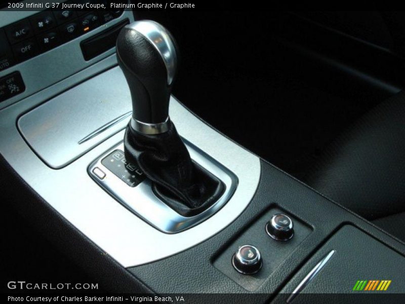  2009 G 37 Journey Coupe 7 Speed ASC Automatic Shifter