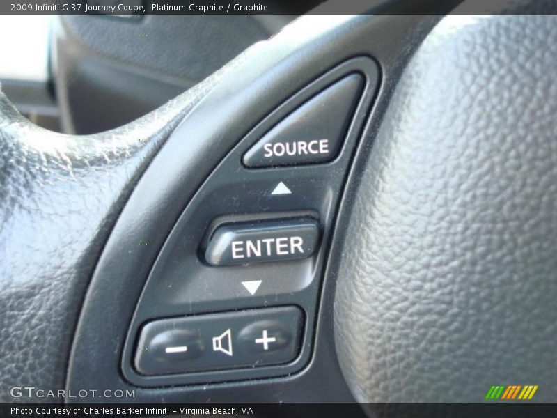 Controls of 2009 G 37 Journey Coupe