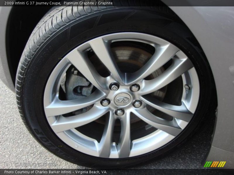  2009 G 37 Journey Coupe Wheel