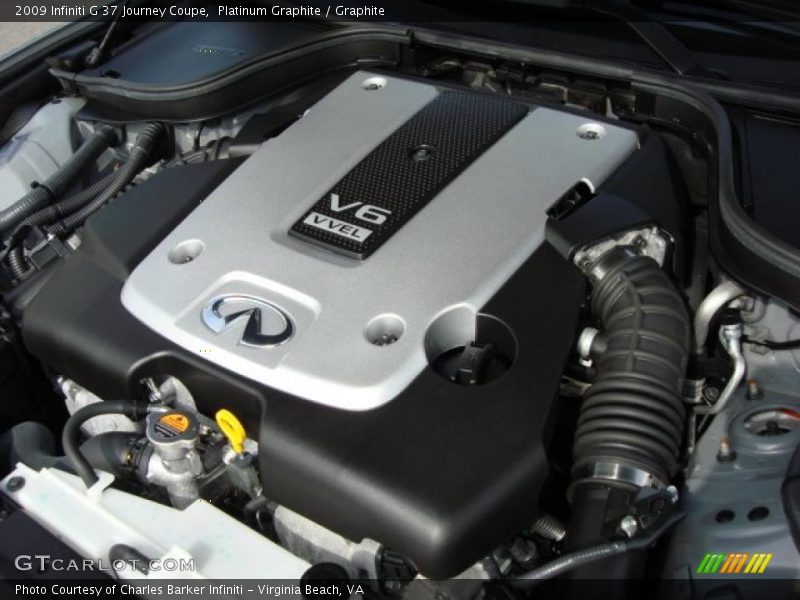 Platinum Graphite / Graphite 2009 Infiniti G 37 Journey Coupe