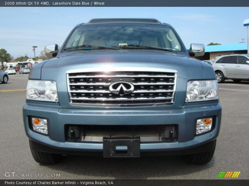 Lakeshore Slate Blue / Wheat 2008 Infiniti QX 56 4WD