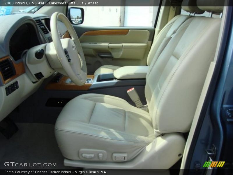 Lakeshore Slate Blue / Wheat 2008 Infiniti QX 56 4WD