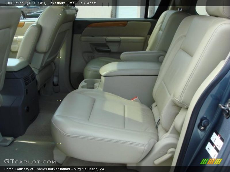 Lakeshore Slate Blue / Wheat 2008 Infiniti QX 56 4WD
