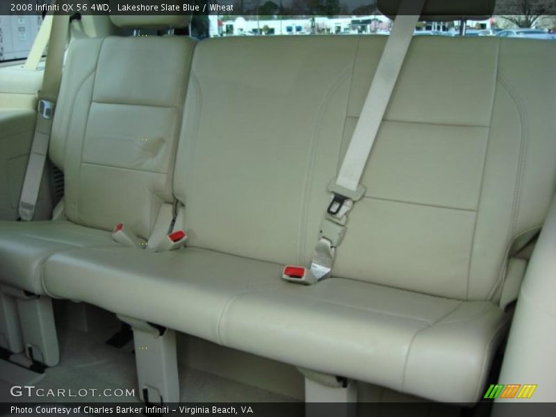 Lakeshore Slate Blue / Wheat 2008 Infiniti QX 56 4WD