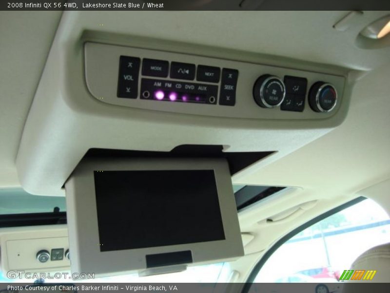 Lakeshore Slate Blue / Wheat 2008 Infiniti QX 56 4WD