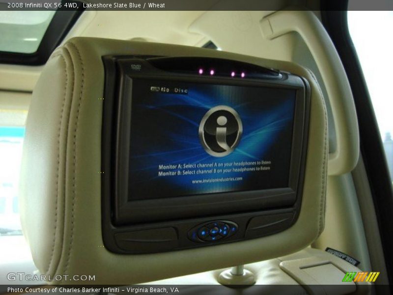Lakeshore Slate Blue / Wheat 2008 Infiniti QX 56 4WD