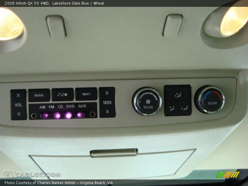 Lakeshore Slate Blue / Wheat 2008 Infiniti QX 56 4WD