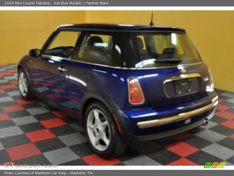 Indi Blue Metallic / Panther Black 2004 Mini Cooper Hardtop