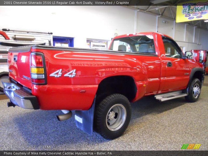  2001 Silverado 3500 LS Regular Cab 4x4 Dually Victory Red
