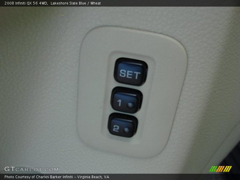 Lakeshore Slate Blue / Wheat 2008 Infiniti QX 56 4WD