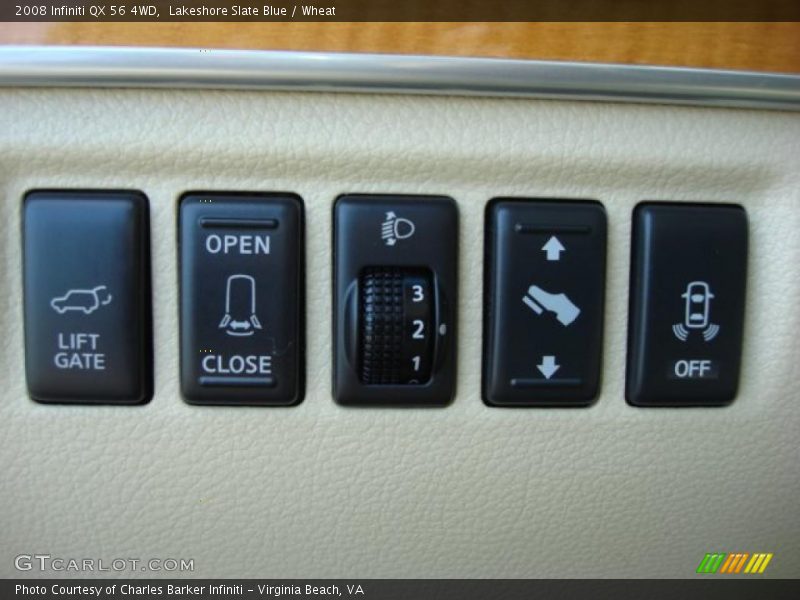 Lakeshore Slate Blue / Wheat 2008 Infiniti QX 56 4WD