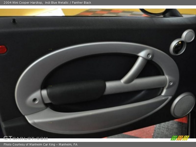 Indi Blue Metallic / Panther Black 2004 Mini Cooper Hardtop