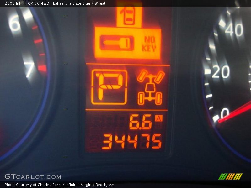 Lakeshore Slate Blue / Wheat 2008 Infiniti QX 56 4WD