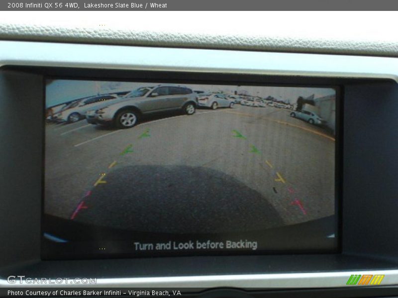 Lakeshore Slate Blue / Wheat 2008 Infiniti QX 56 4WD