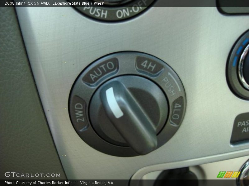 Lakeshore Slate Blue / Wheat 2008 Infiniti QX 56 4WD
