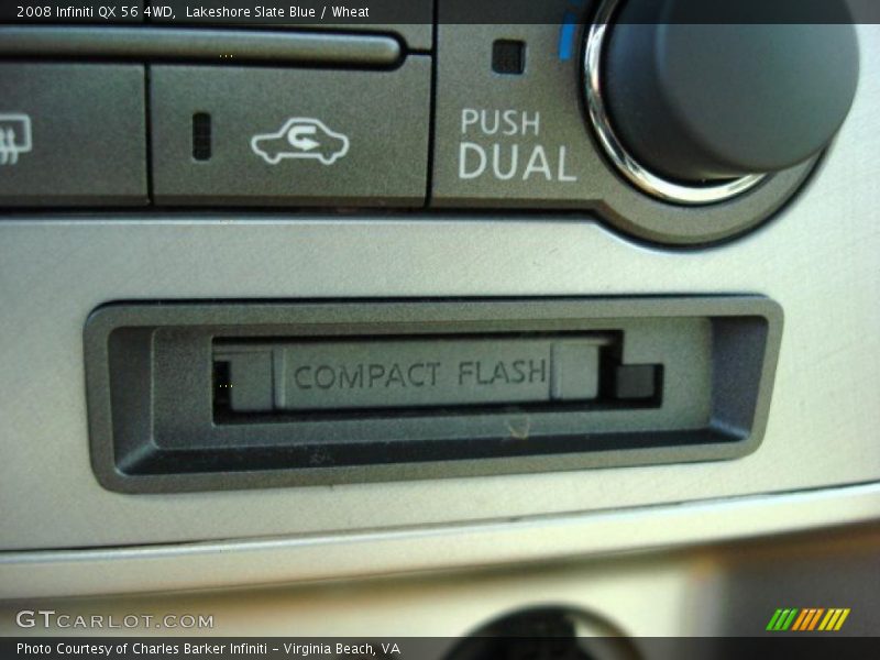 Lakeshore Slate Blue / Wheat 2008 Infiniti QX 56 4WD