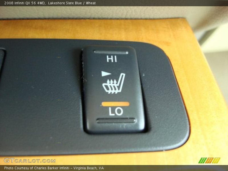 Lakeshore Slate Blue / Wheat 2008 Infiniti QX 56 4WD