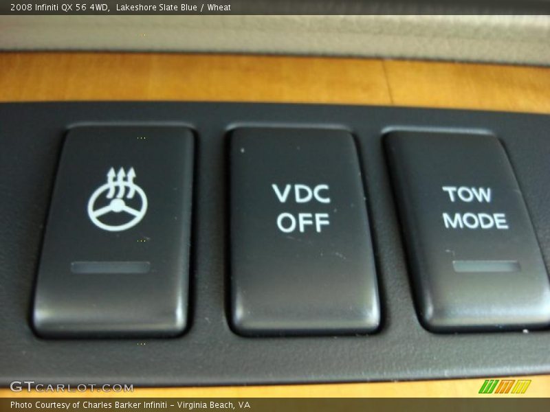 Lakeshore Slate Blue / Wheat 2008 Infiniti QX 56 4WD
