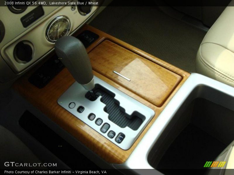 Lakeshore Slate Blue / Wheat 2008 Infiniti QX 56 4WD