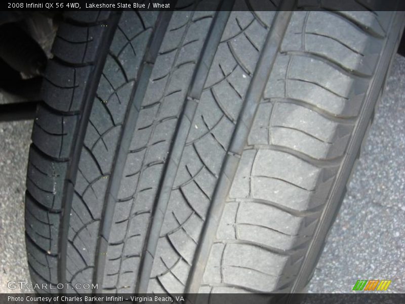 Lakeshore Slate Blue / Wheat 2008 Infiniti QX 56 4WD