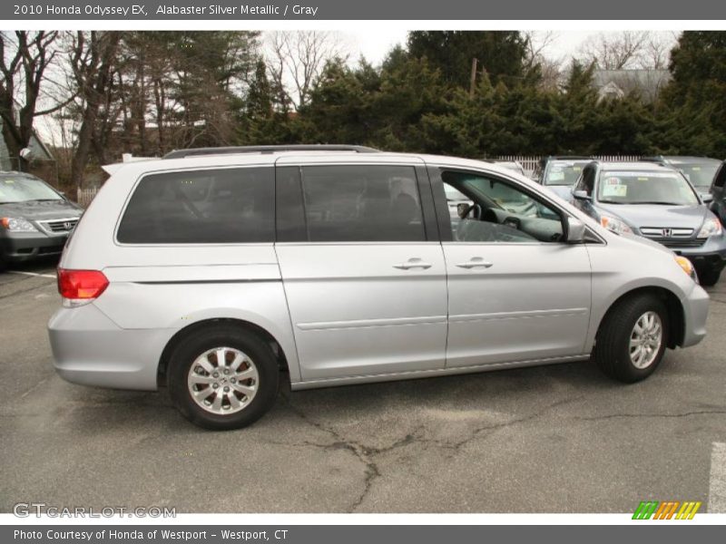  2010 Odyssey EX Alabaster Silver Metallic