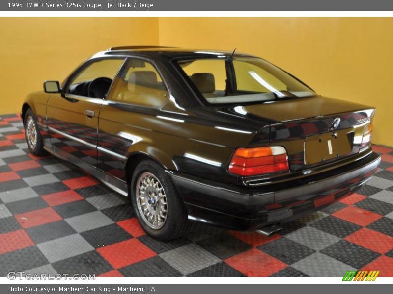 Jet Black / Beige 1995 BMW 3 Series 325is Coupe