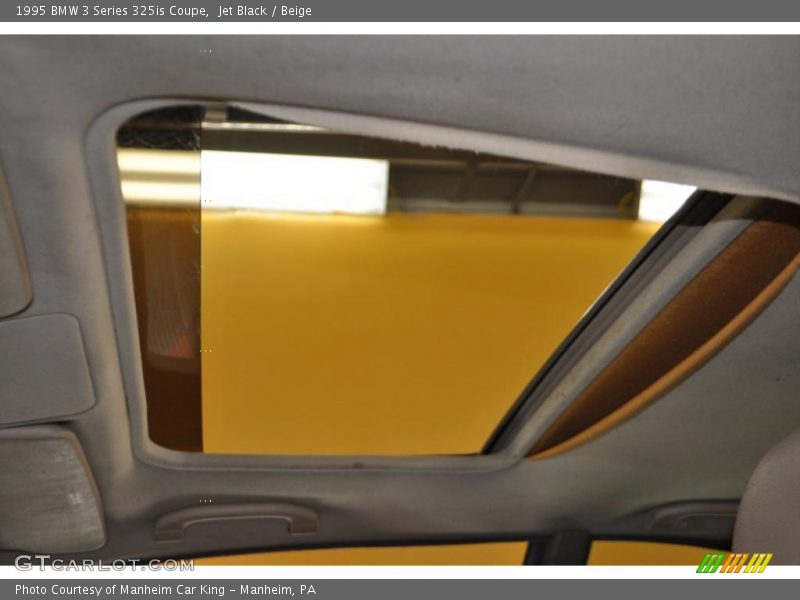 Jet Black / Beige 1995 BMW 3 Series 325is Coupe