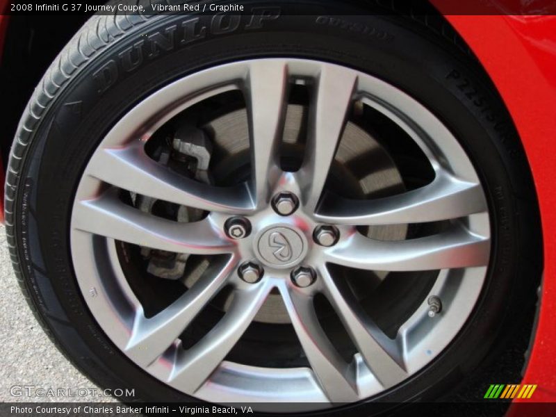  2008 G 37 Journey Coupe Wheel