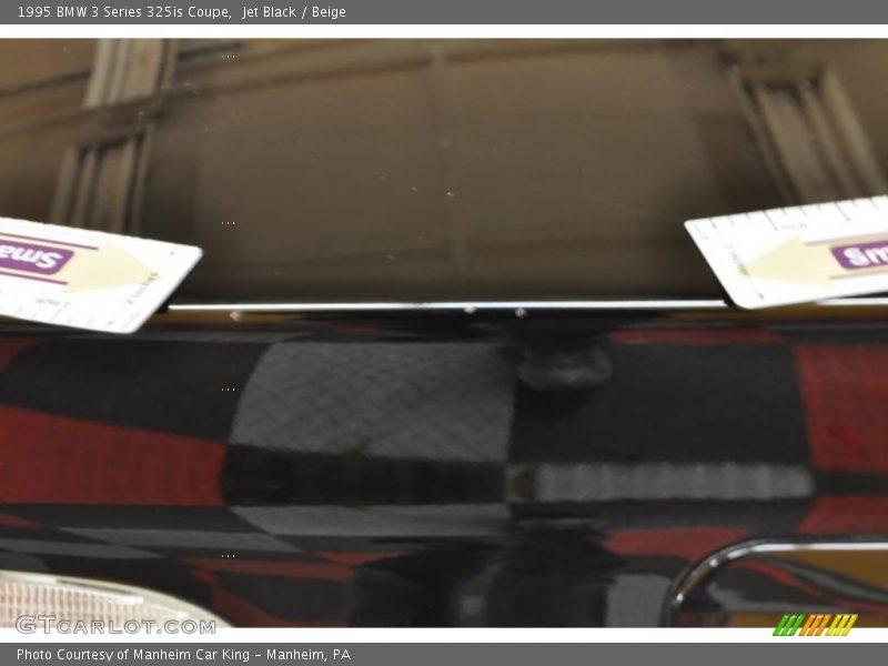Jet Black / Beige 1995 BMW 3 Series 325is Coupe